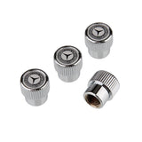 4pcs/set Mercedes Benz Logo Car Air Valve Stem Caps Auto Tyre Valve Covers