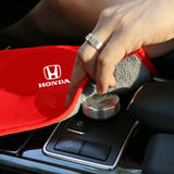 25*20cm for Logo Accord Civic Odyssey CRV Jazz Pilot City Car Styling Strong Absorbent Cloth Cleaning Towel Accessories