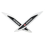 2pcs Honda Logo Metal Car Sider Fender Sticker Emblem Badge