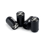 4pcs/set Nissan Z Logo Sport Matte Car Air Valve Stem Caps Auto Tyre Valve Covers