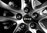 4pcs/set 56mm Jeep Car Wheel Center Hub Sticker Decal