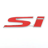 Car Sticker SI Logo Auto Emblem BadgeTrunk for Civic Accord CRV HRV Dio Fit Jazz City Odyssey Freed XRV Acty BRV Brio
