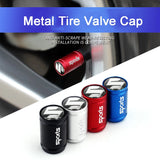 4pcs/set Suzuki Logo Sport Matte Car Air Valve Stem Caps Auto Tyre Valve Covers