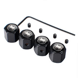 4pcs/set Dodge RAM Viper RT Anti-Theft Car Wheel Tire Valve Stem Caps Covers