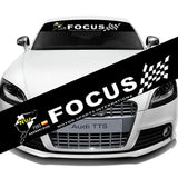 130*21cm Ford Car Front Trunk Window Windshield Sunshade Sticker Decal