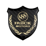 Buick Metal Carbon Fiber Car Rear Sticker Shield Trunk Emblem Badge Decal