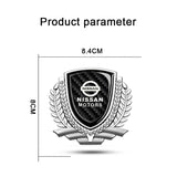 Nissan Metal Diamond Car Rear Sticker Trunk Emblem Badge Decal