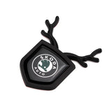 Skoda ABS Deer Car Rear Sticker Shield Trunk Emblem Badge Decal