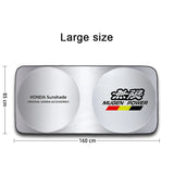 Honda Mugen Car Front Window Windshield Sunshade Protector Cover