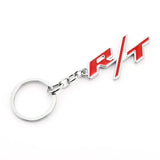 Dodge R/T Logo Metal Car Keychain Keyring