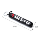 Nissan Nismo Carbon Fiber Car Keyring Keychain