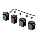 4pcs/set Chevrolet Corvette SS Anti-Theft Car Air Valve Stem Cap Auto Tyre Valve Covers