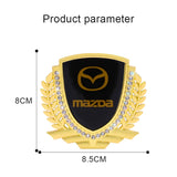 Mazda Metal Diamond Car Rear Sticker Trunk Emblem Badge Decal