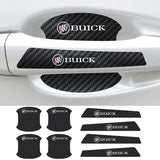 Buick Carbon Fiber Car Door Bowl Handle Anti-collision Protective Stickers Scratches Film