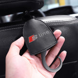 1 piece Audi Sline Car Hook Seat Back Holder Storage