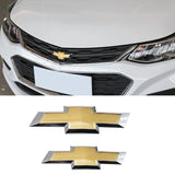 Chevrolet Classic Cruze Malibu XL Cavalier Trax ABS Car Front Hood Emblem Badge Auto Rear Sticker Decal