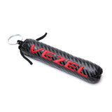 Honda Mugen VEZEL Carbon Fiber Car Keyring Keychain