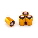 4pcs/set SEAT Car Air Valve Stem Cap Auto Tyre Valve Covers