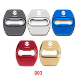 4pcs/set Suzuki Stainless Steel Car Door Lock Cover Protection