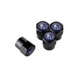 4pcs/set Subaru Car Air Valve Stem Cap Auto Tyre Valve Covers