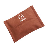 Mazda Suede Car Tissue Box Holder Seat Back Hanging Napkin Storage Bag