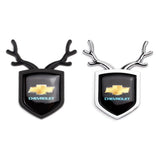 Chevrolet ABS Deer Car Rear Sticker Shield Trunk Emblem Badge Decal