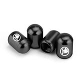 4pcs/set Skoda Car Air Valve Stem Cap Anti Dirty Tyre Valve Covers