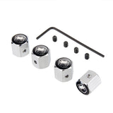 4pcs/set Dodge RAM Viper RT Anti-Theft Car Wheel Tire Valve Stem Caps Covers
