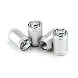4pcs/set Dodge RAM Viper RT Logo Sport Matte Car Air Valve Stem Caps Auto Tyre Valve Covers