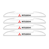 4pcs Mitsubishi Car Door Bumper Strip Anti-collision Protection Sticker
