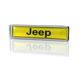2pcs/set Jeep Logo Metal Car Side Sticker Auto Emblem Badge