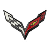 Chevrolet Corvette 60 Years Metal Car Rear Sticker Decal Trunk Emblem Badge