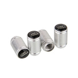 4pcs/set Land Rover Logo Matte Car Air Valve Stem Caps Auto Tyre Valve Covers