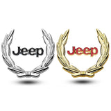 Jeep Metal Car Rear Sticker Auto Window Emblem Badge Decal