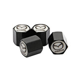 4pcs/set Mazda Car Air Valve Stem Cap Auto Tyre Valve Covers