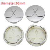 4pcs/set 54mm/58mm/60mm Mitsubishi Car Wheel Center Hub Caps Hub Covers