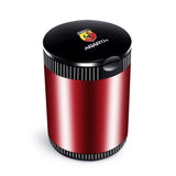 Abarth Metal Car Ash Tray Auto Ashtray Cigarette Holder Box with LED Light