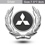 Mitsubishi Metal Car Rear Sticker Trunk Window Emblem Badge Decal