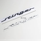 35.5cm KIA Stinger GT 2018 2.0T 86311-J5100 / 86311J5100 ABS Car Rear Sticker Letter Trunk Emblem Badge