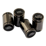 4pcs Land Rover Range Rover Logo Car Tire Valve Caps