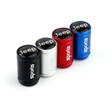 4pcs/set Jeep Logo Sport Matte Car Air Valve Stem Caps Auto Tyre Valve Covers
