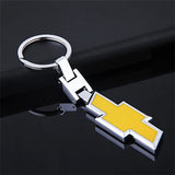 Chevrolet Logo Shield-shaped Metal Car Keychain