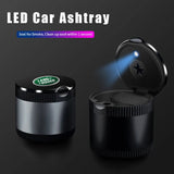 Land Rover Metal Car Ash Tray Auto Ashtray Cigarette Holder Box with LED Light