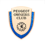 Peugeot Metal Shield Car Rear Sticker Auto Window Emblem Badge Decal