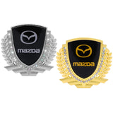 Mazda Metal Diamond Car Rear Sticker Trunk Emblem Badge Decal