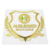 Alfa Romeo Shield Car Rear Sticker Auto Window Emblem Badge Decal