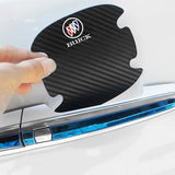 Buick Carbon Fiber Car Door Bowl Handle Anti-collision Protective Stickers Scratches Film