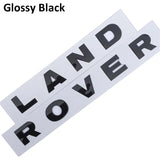 Land Rover Range Rover Defender Letter ABS Car Front Hood Bonnet Cover Emblem Badge Sticker