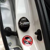 4pcs/set Honda Mugen Power Stainless Steel Car Door Lock Cover Protection