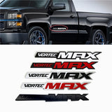 Chevrolet Vortec MAX ABS Car Rear Sticker Decal Auto Body Side Emblem Badge